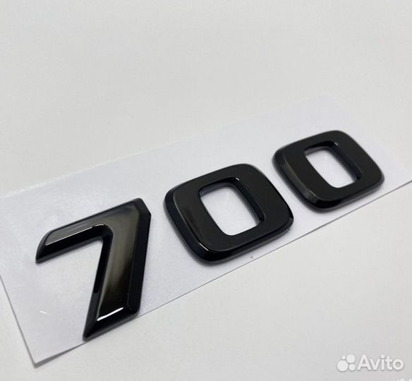 Эмблема надпись цифры шильдик 700 для Mercedes