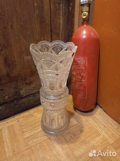 Ваза хрусталь большая