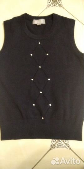 Жилетка для девочки 140 школьная