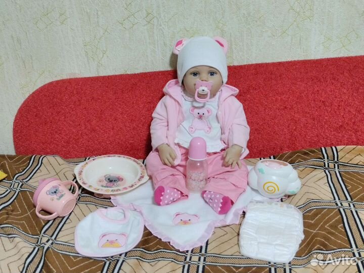 Кукла Реборн силиконовая девочка
