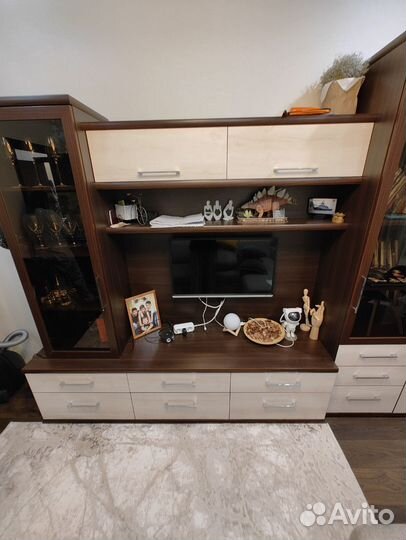 Стенка под тв со шкафом бу