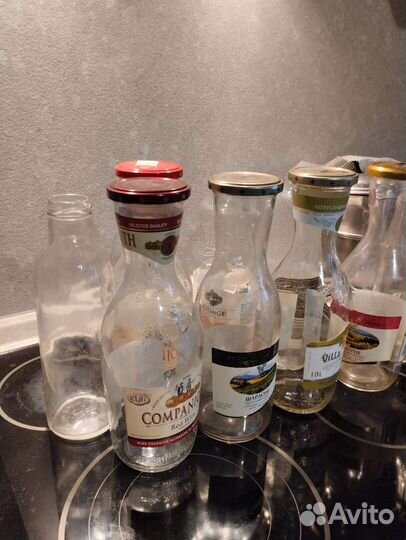 Бутылки, ёмкости 1 л для соков 10 шт