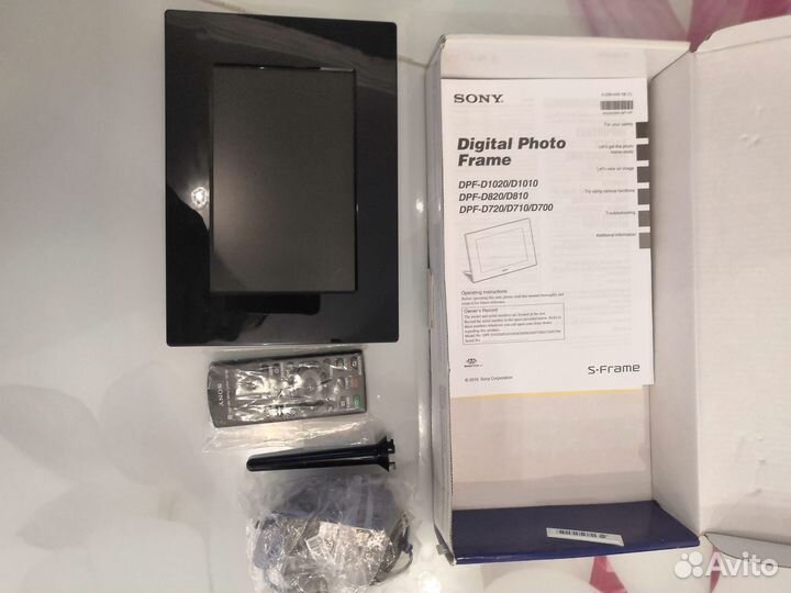 Электронная цифровая фоторамка sony