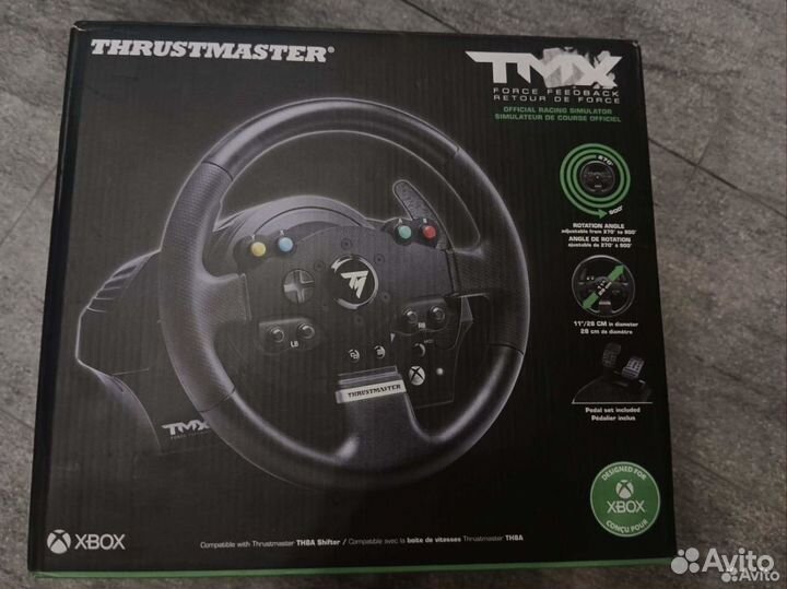Игровой руль thrustmaster tmx force feedback