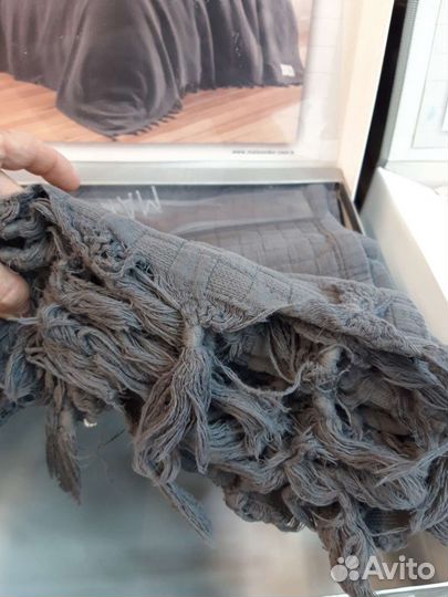 Покрывало Плед с кисточками в сундучке