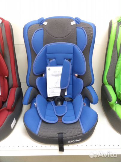 Новое автокресло от 9 мес. до 12 лет, детское