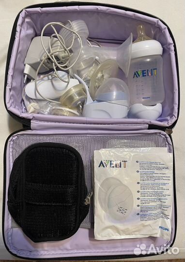 Молокоотсос avent электрический