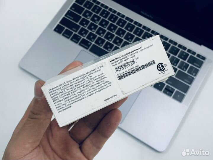 Airpods 3. Оригинал. Евротест