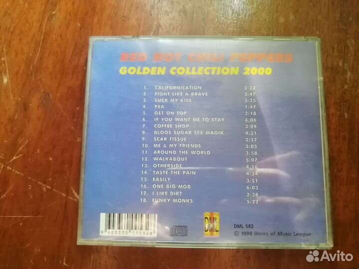Cd диск Red Hot Chili Peppers
