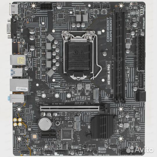 Материнская плата MSI H510M-A PRO