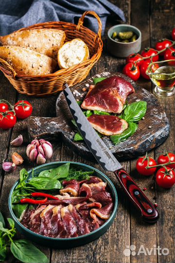 Нож для нарезки слайсер samura kaiju SKJ-0046T/Y