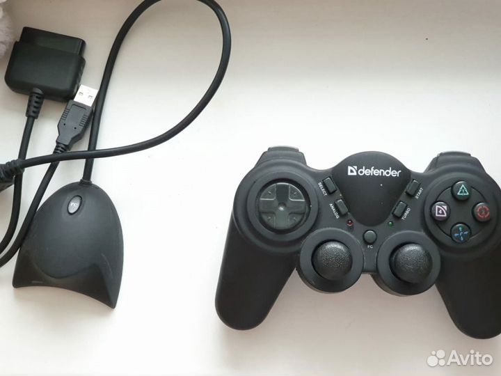 Геймпад defender game racer wireless pro