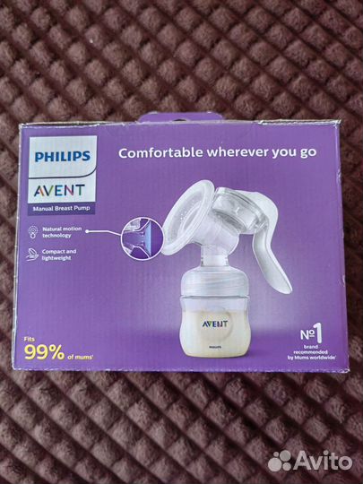 Молокоотсос avent ручной