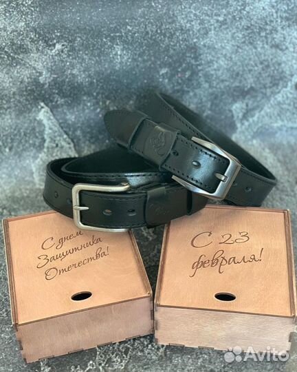 Ремень черный из кожи Буйвола. Доставка