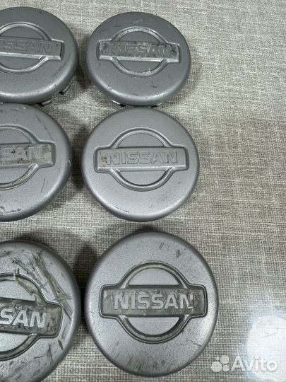 Колпачки заглушки на диски Nissan 40343-65N00