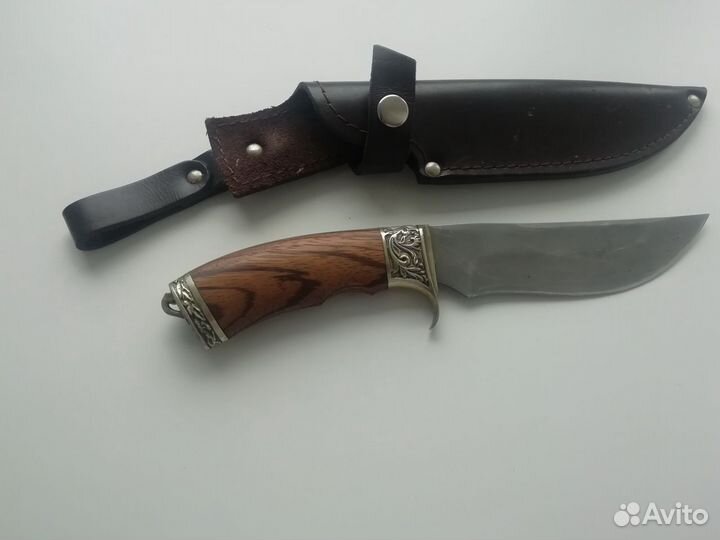 Охотничий нож сталь булат