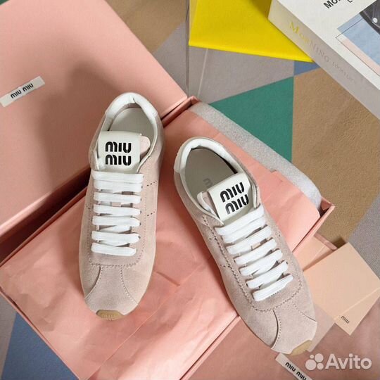 Кеды женские miu miu