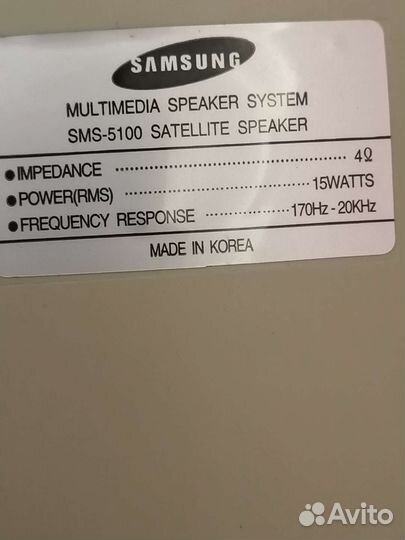 Акустические колонки бу Samsung