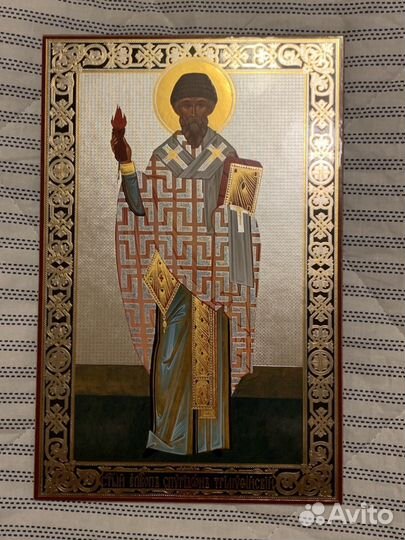 Икона Спиридон Тримифунтский