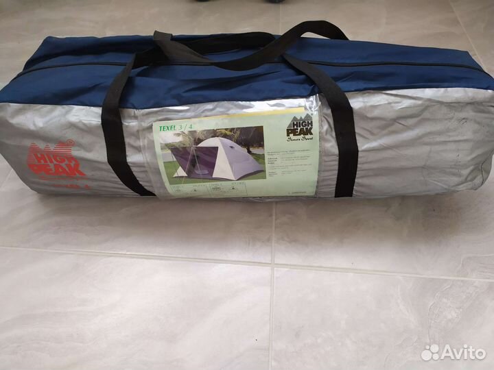 Палатка high peak sport simex texel 4