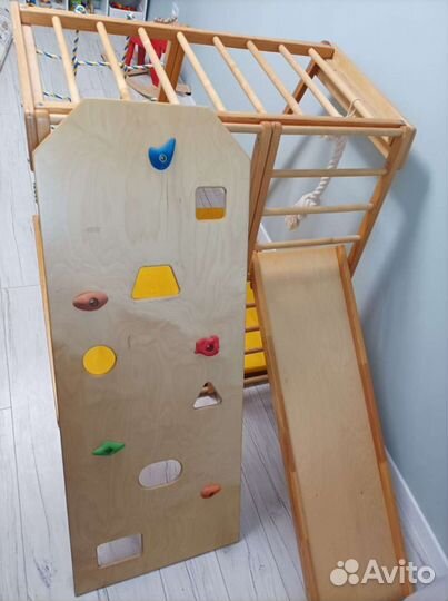 Спортивный комплекс деревянный Кидвуд kidwood