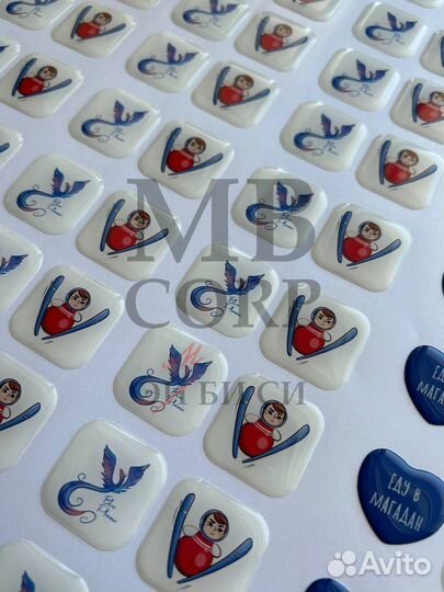 3D стикеры и стикерпаки оптом на заказ