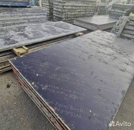 Фанера ламинированная 18 мм 1220х2440 бу