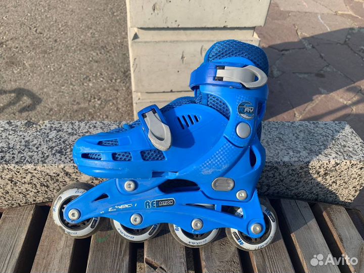 Роликовые коньки детские раздвижные