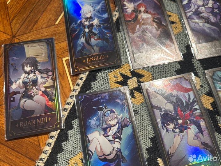 Коллекционные карточки honkai: star rail