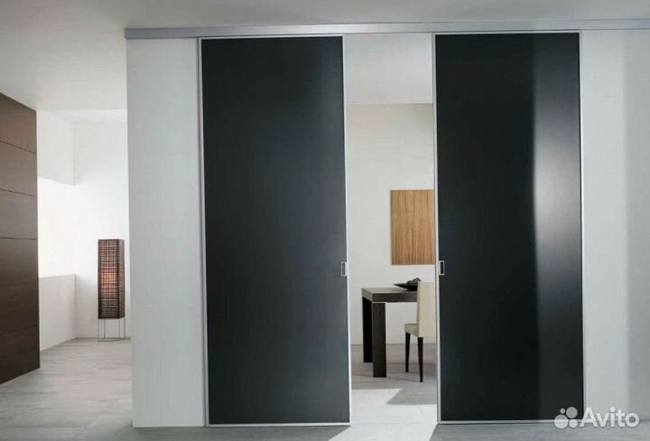 Раздвижные стеклянные двери