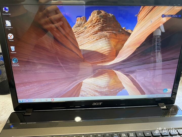 Рабочий Ноутбук acer