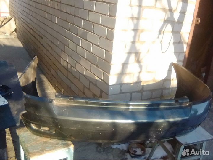 Бампер приора седан\задний\