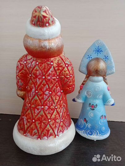 Подарок на Новый год. Дед Мороз и Снегурочка