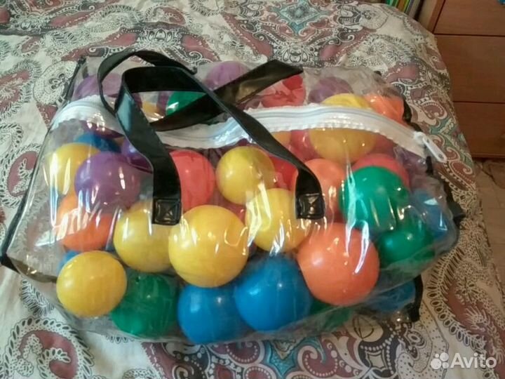 Шары для сухого бассейна 60шт