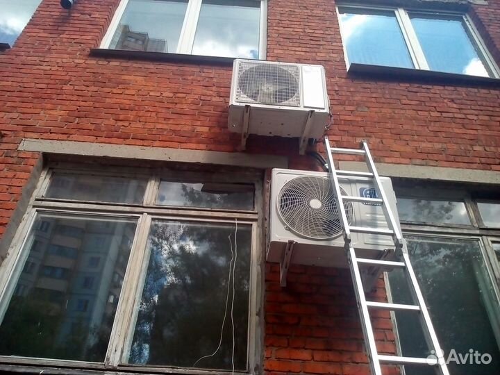 Демонтаж кондиционеров,заправка, обслуживание