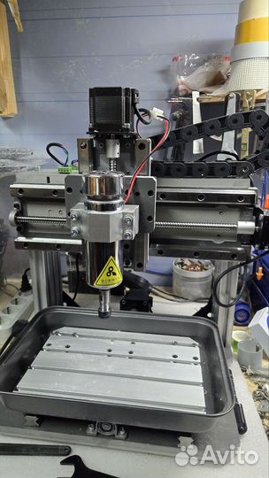 Фрезерный станок с чпу по металлу CNC 3020F 3 оси
