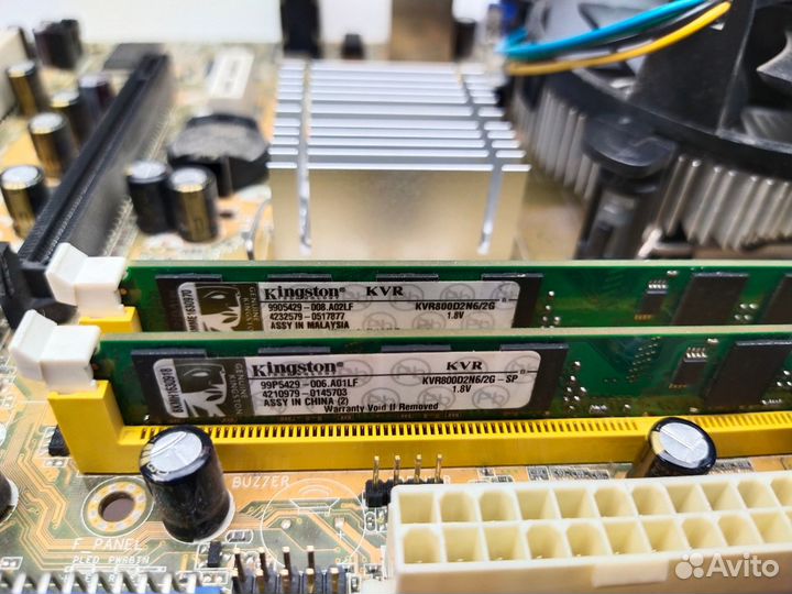 Asus PSG-MX + 4 Gb DDR2 + Intel Pentium Dual-Core