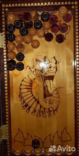 Нарды ручной работы новые