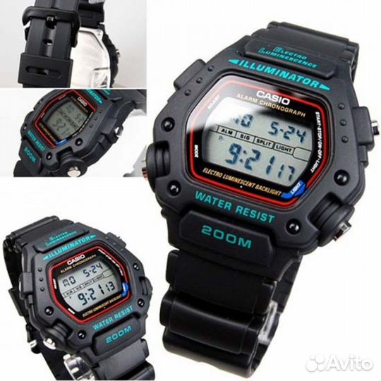 Продам часы Casio DW-290-1V