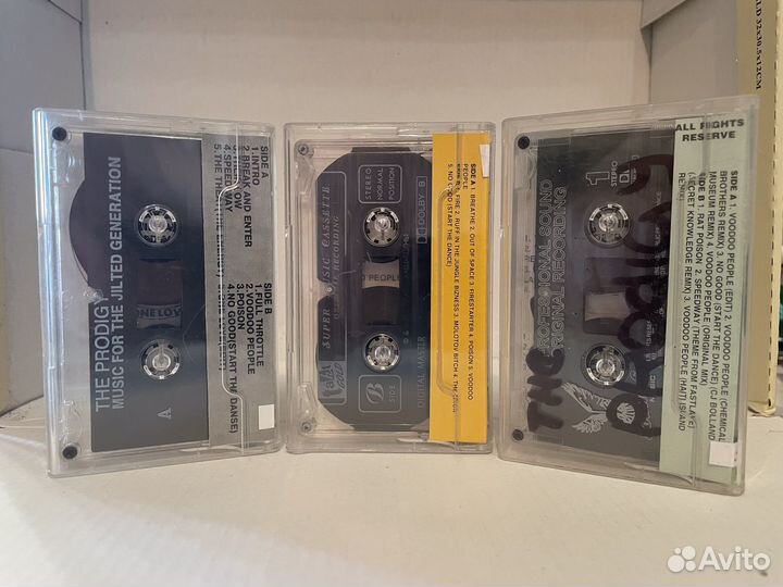 Prodigy аудиокассеты