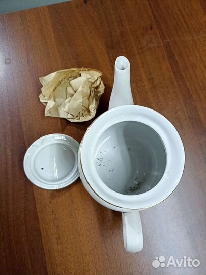 Чайник заварочный фарфоровый СССР