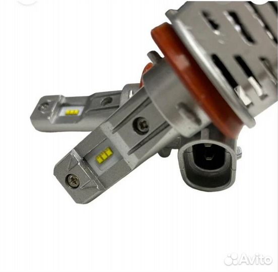 Авто светодиодные LED лампы M3 цоколь H11 55W