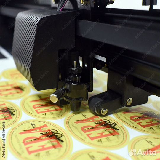 Печать наклеек стикеров в Омске