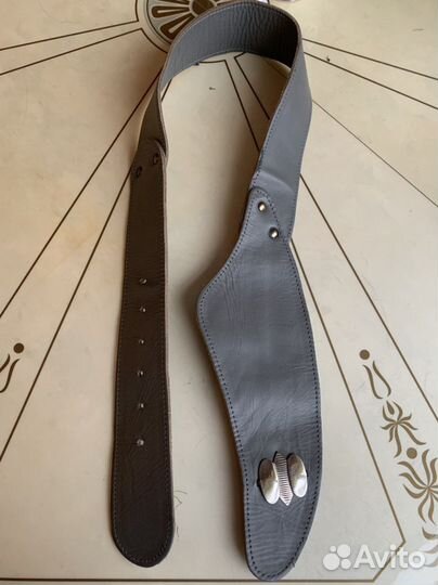 Пояс кожаный 2 шт./металлический со стразами