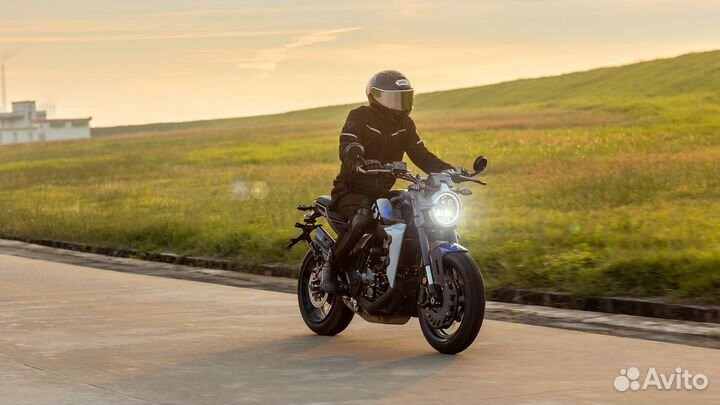 Дорожный мотоцикл Zontes ZT350-GK black-blue новый