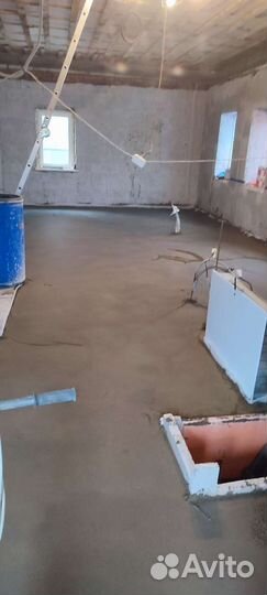 Полусухая стяжка пола