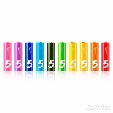 Пальчиковые батарейки Xiaomi Mi Rainbow ZI5 Batter