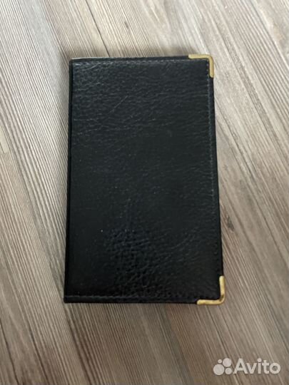 Обложка для документов кожа
