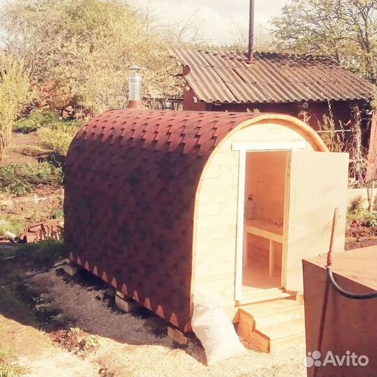 Баня бочка викинг