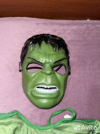 Костюм супергероя Халка с маской 4г